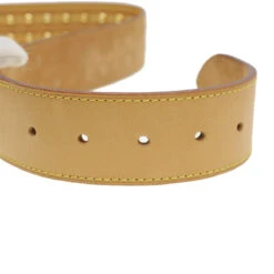 Brand Street LOUIS VUITTON Studs Belt Leather 80/32 Beige LV Auth Ro735 18 Brand Street LOUIS VUITTON Studs Belt Leather 80/32 Beige LV Auth Ro735 -Best Jewelry Store ro735 7