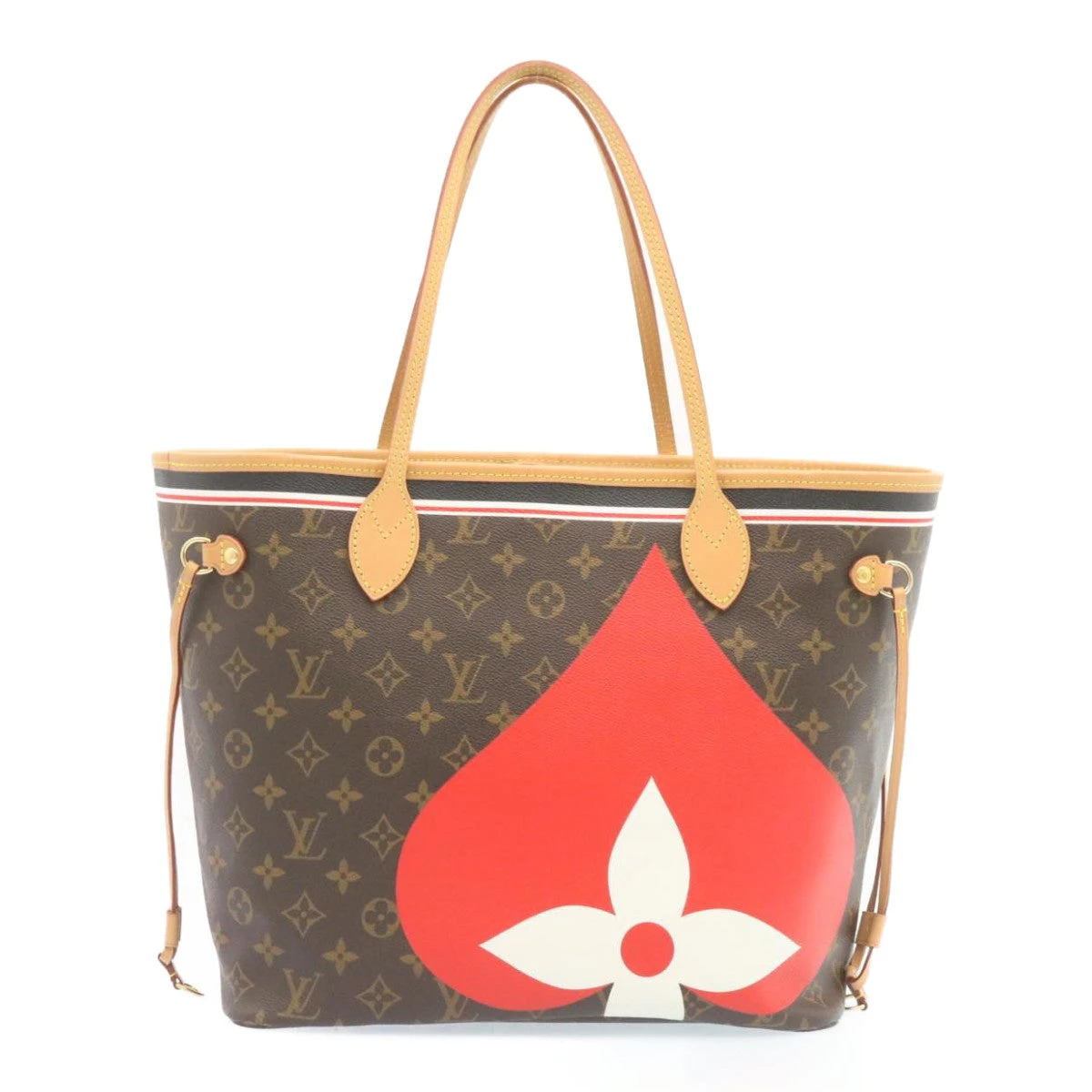 Brand Street LOUIS VUITTON Monogram Game On Neverfull MM Tote Bag M57452 LV Auth Knn013 4 Brand Street LOUIS VUITTON Monogram Game On Neverfull MM Tote Bag M57452 LV Auth Knn013 - Image 2