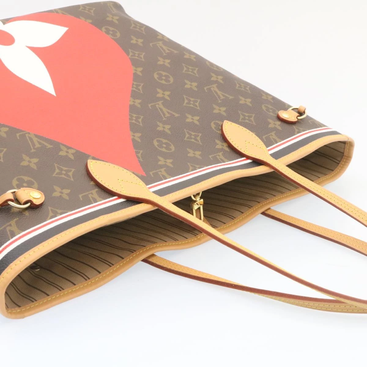 Brand Street LOUIS VUITTON Monogram Game On Neverfull MM Tote Bag M57452 LV Auth Knn013 8 Brand Street LOUIS VUITTON Monogram Game On Neverfull MM Tote Bag M57452 LV Auth Knn013 - Image 6