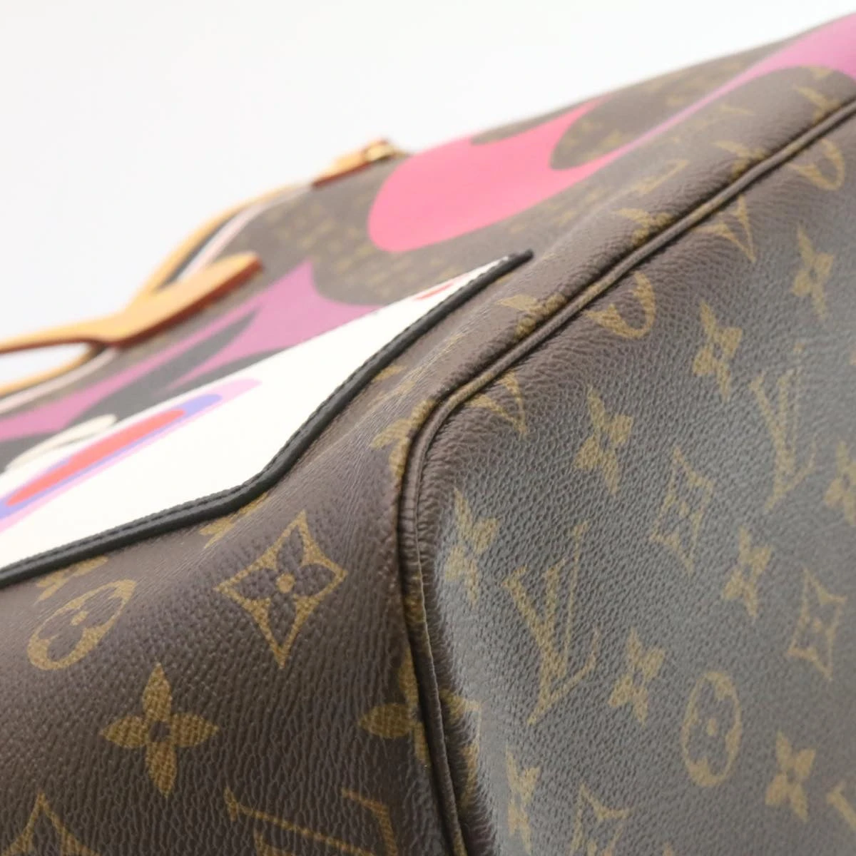 Brand Street LOUIS VUITTON Monogram Game On Neverfull MM Tote Bag M57452 LV Auth Knn013 10 Brand Street LOUIS VUITTON Monogram Game On Neverfull MM Tote Bag M57452 LV Auth Knn013 - Image 8