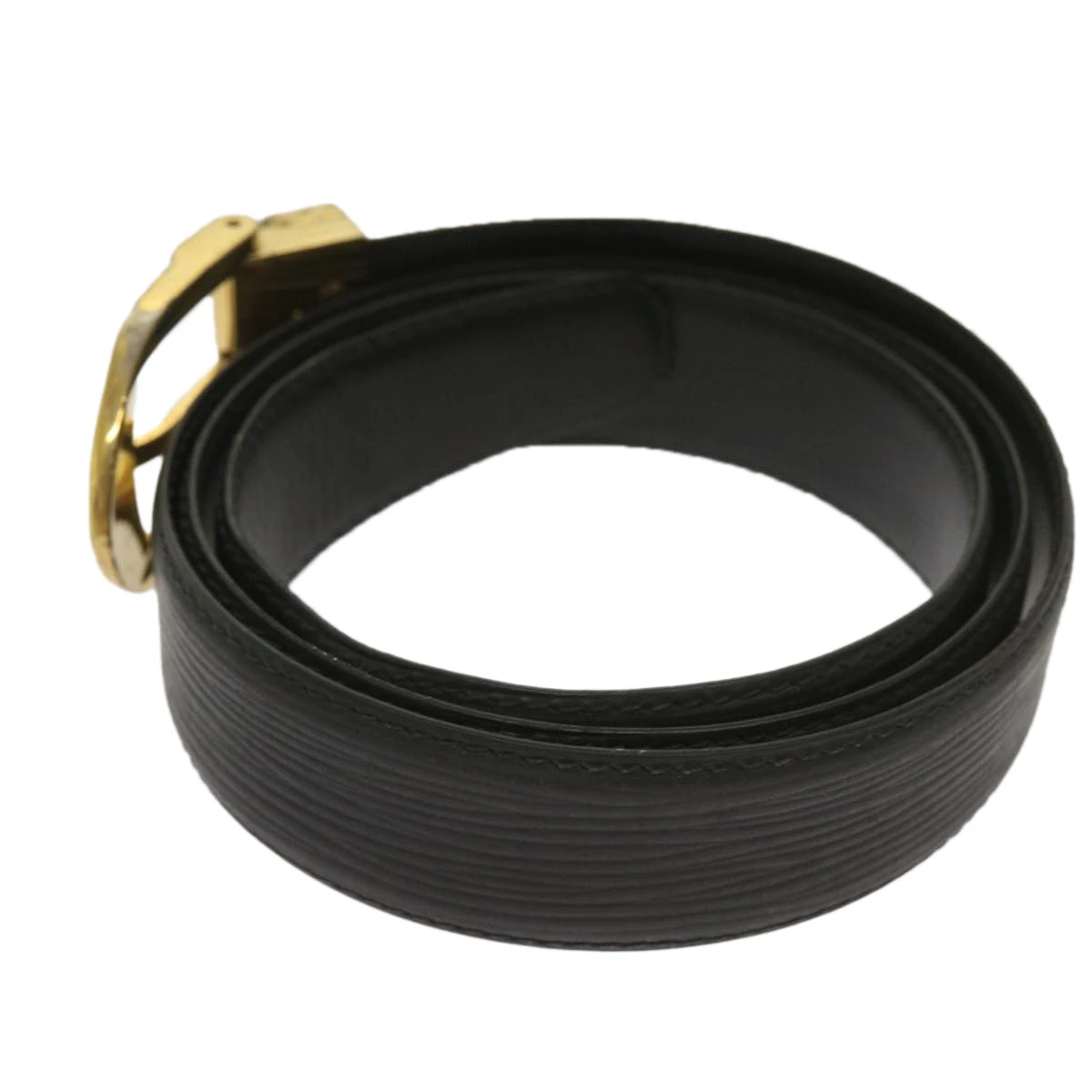 Brand Street LOUIS VUITTON Epi Belt 34.3"-38.2" Black LV Auth Ti1521 5 Brand Street LOUIS VUITTON Epi Belt 34.3"-38.2" Black LV Auth Ti1521 - Image 3