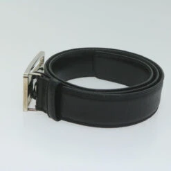Brand Street GUCCI Belt Leather 33.5"-35.4" Black Auth Ti1522 -Best Jewelry Store ti1522 4