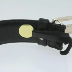 Brand Street GUCCI Belt Leather 33.5"-35.4" Black Auth Ti1522 -Best Jewelry Store ti1522 6