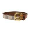Brand Street LOUIS VUITTON Damier Azur Ceinture Tresor Belt 36.2" M9730 LV Auth Ti1747 -Best Jewelry Store ti1747 1