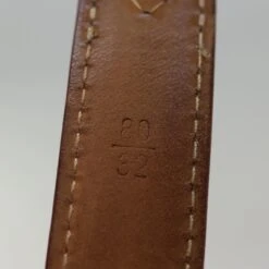 Brand Street LOUIS VUITTON Damier Azur Ceinture Tresor Belt 36.2" M9730 LV Auth Ti1747 -Best Jewelry Store ti1747 14