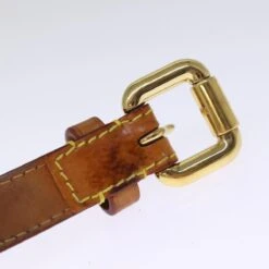 Brand Street LOUIS VUITTON Damier Azur Ceinture Tresor Belt 36.2" M9730 LV Auth Ti1747 -Best Jewelry Store ti1747 7