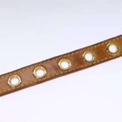 Brand Street LOUIS VUITTON Damier Azur Ceinture Tresor Belt 36.2" M9730 LV Auth Ti1747 -Best Jewelry Store ti1747 8