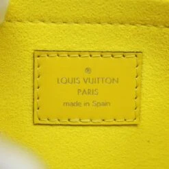 Brand Street LOUIS VUITTON Neverfull MM Pouch Pistash Yellow LV Auth Ai683 -Best Jewelry Store tp502 18