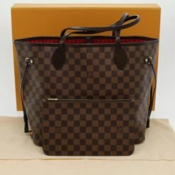 Brand Street LOUIS VUITTON Damier Ebene Neverfull MM Tote Bag N51105 LV Auth Ai684SA -Best Jewelry Store tp543A 39