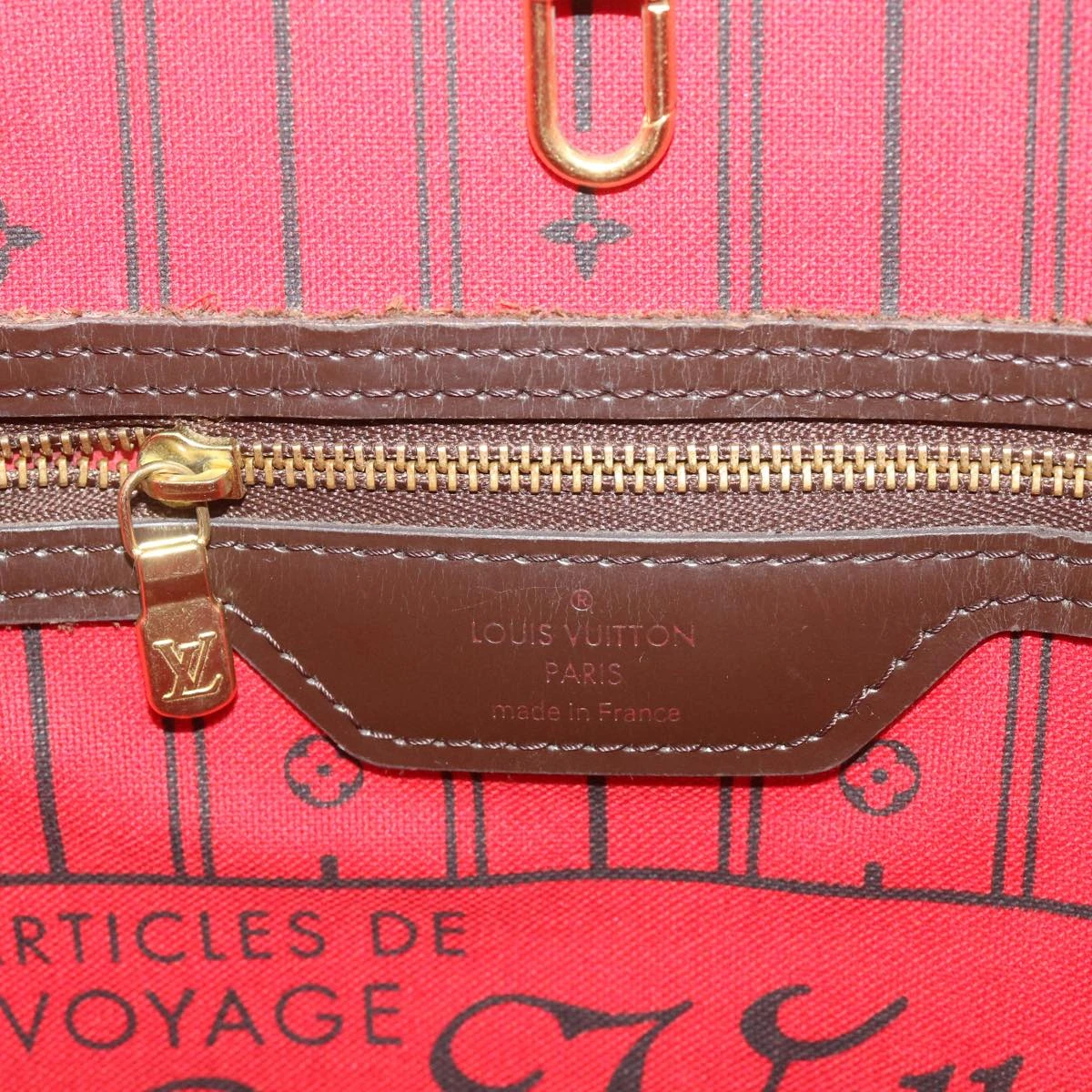 Brand Street LOUIS VUITTON Damier Ebene Neverfull MM Tote Bag N51105 LV Auth Yk10763 21 Brand Street LOUIS VUITTON Damier Ebene Neverfull MM Tote Bag N51105 LV Auth Yk10763 - Image 19