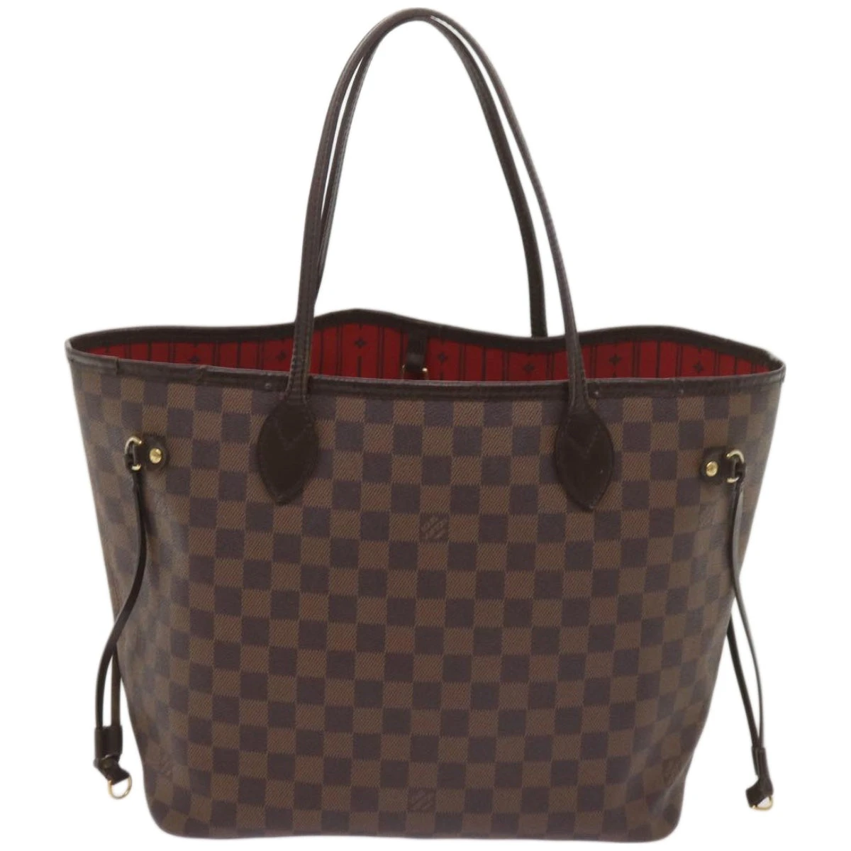 Brand Street LOUIS VUITTON Damier Ebene Neverfull MM Tote Bag N51105 LV Auth Yk10763 4 Brand Street LOUIS VUITTON Damier Ebene Neverfull MM Tote Bag N51105 LV Auth Yk10763 - Image 2