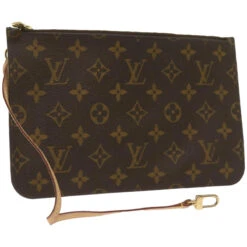 Brand Street LOUIS VUITTON Monogram Neverfull MM Pouch Accessory Pouch LV Auth Yk10865