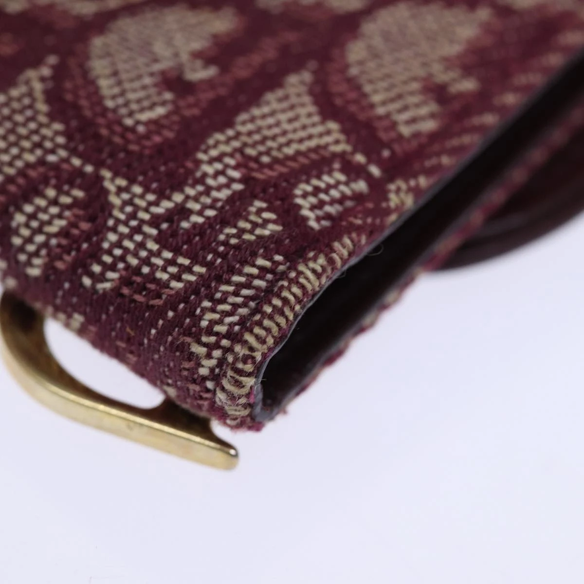 Brand Street CHRISTIAN DIOR Trotter Canvas Saddle Wallet Red Auth Yk12488 19 Brand Street CHRISTIAN DIOR Trotter Canvas Saddle Wallet Red Auth Yk12488 - Image 17