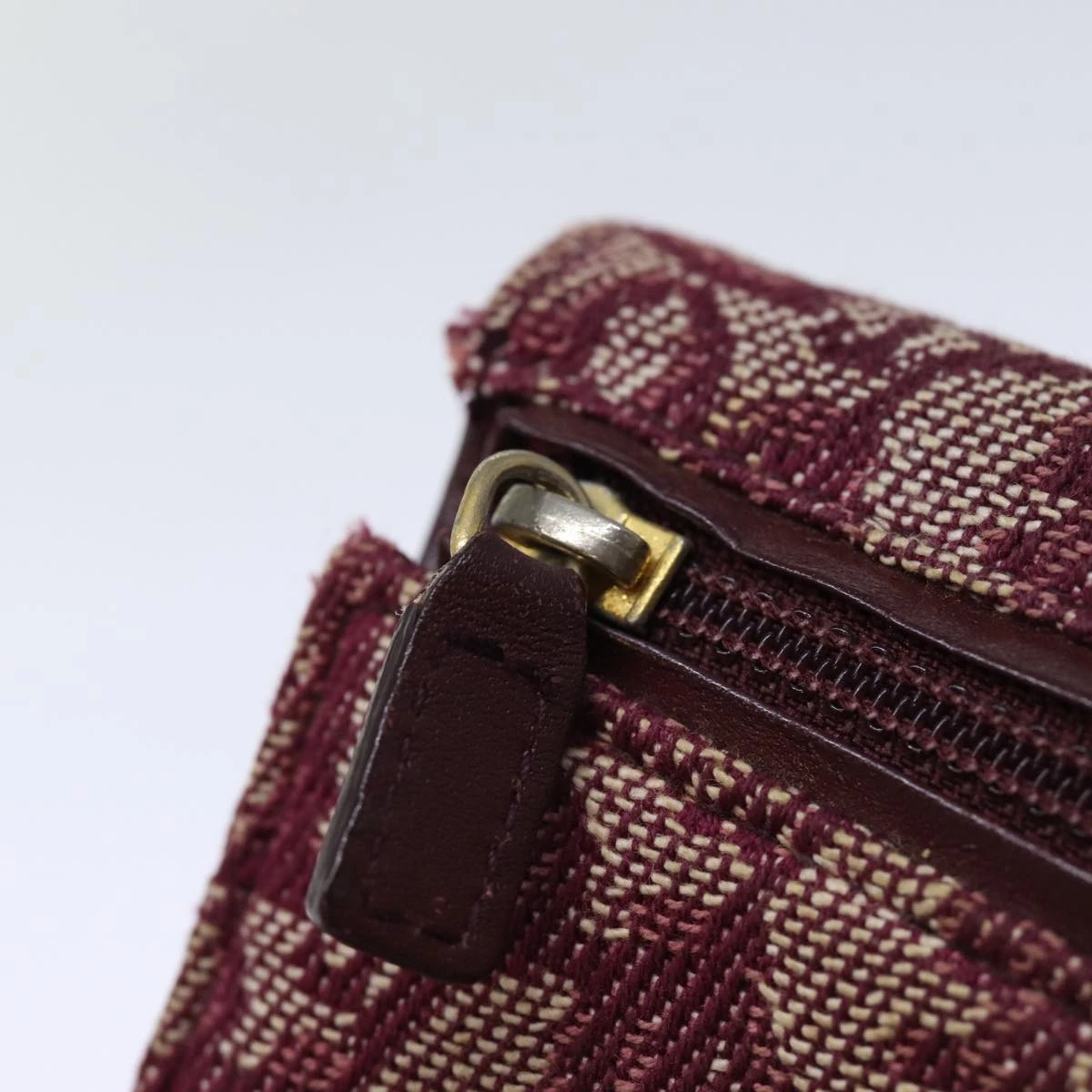 Brand Street CHRISTIAN DIOR Trotter Canvas Saddle Wallet Red Auth Yk12488 10 Brand Street CHRISTIAN DIOR Trotter Canvas Saddle Wallet Red Auth Yk12488 - Image 8