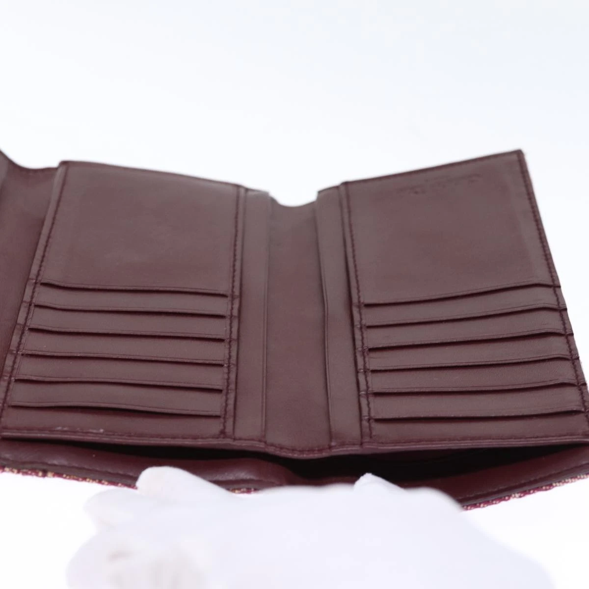 Brand Street CHRISTIAN DIOR Trotter Canvas Saddle Wallet Red Auth Yk12488 21 Brand Street CHRISTIAN DIOR Trotter Canvas Saddle Wallet Red Auth Yk12488 - Image 19