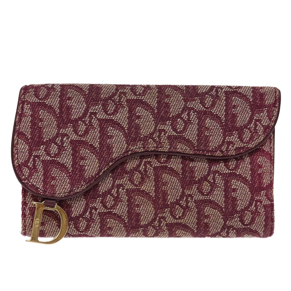 Brand Street CHRISTIAN DIOR Trotter Canvas Saddle Wallet Red Auth Yk12488 15 Brand Street CHRISTIAN DIOR Trotter Canvas Saddle Wallet Red Auth Yk12488 - Image 13