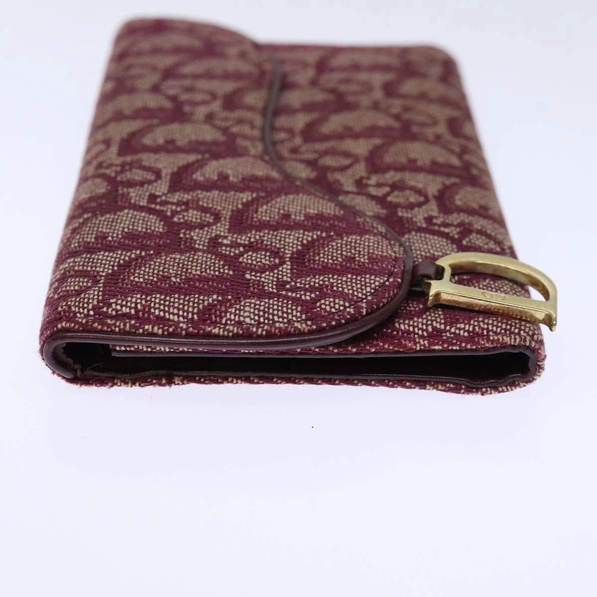 Brand Street CHRISTIAN DIOR Trotter Canvas Saddle Wallet Red Auth Yk12488 6 Brand Street CHRISTIAN DIOR Trotter Canvas Saddle Wallet Red Auth Yk12488 - Image 4