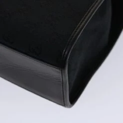 Brand Street GUCCI GG Canvas Jackie Hand Bag Black Auth Yk7654B -Best Jewelry Store yk7654B 12