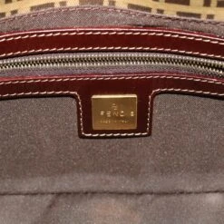 Brand Street FENDI Zucchino Canvas Mamma Baguette Shoulder Bag Brown Auth Yk7943 39 Brand Street FENDI Zucchino Canvas Mamma Baguette Shoulder Bag Brown Auth Yk7943 -Best Jewelry Store yk7943 15