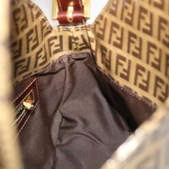 Brand Street FENDI Zucchino Canvas Mamma Baguette Shoulder Bag Brown Auth Yk7943 41 Brand Street FENDI Zucchino Canvas Mamma Baguette Shoulder Bag Brown Auth Yk7943 -Best Jewelry Store yk7943 18