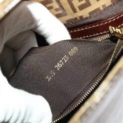 Brand Street FENDI Zucchino Canvas Mamma Baguette Shoulder Bag Brown Auth Yk7943 32 Brand Street FENDI Zucchino Canvas Mamma Baguette Shoulder Bag Brown Auth Yk7943 -Best Jewelry Store yk7943 21